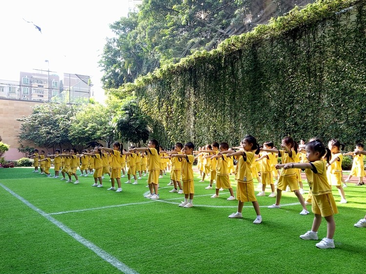 “陽光鍛煉，快樂課間操”—2017-2018年秋季早操展示