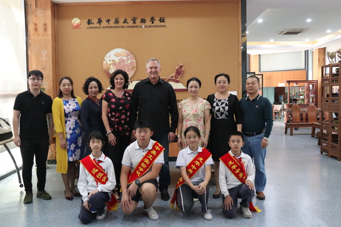 美國名校索斯蘭學(xué)校來校訪問，深入進行國際教育之路探討